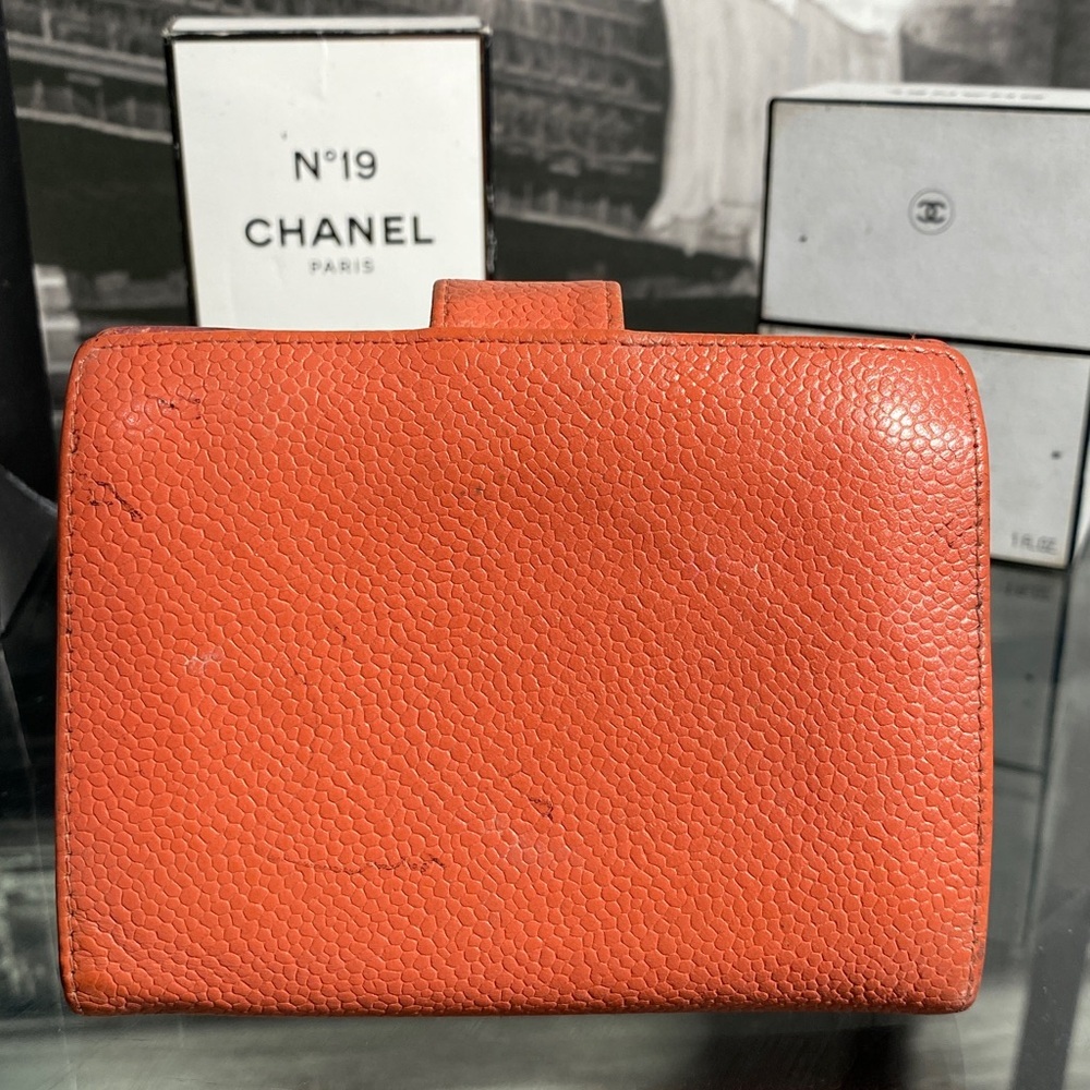 Authentic Rare Chanel Timeless CC Caviar Leather Purse Wallet - Picture 5 of 16